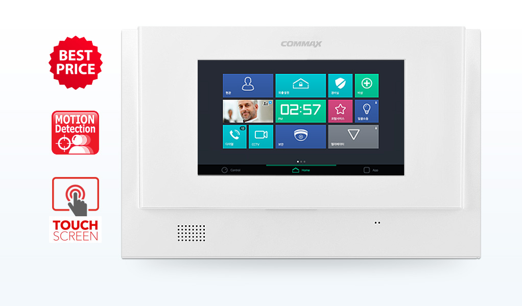 COMMAX CDV-71UM. ДОМОФОН 7" С TOUCHSCREEN